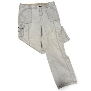 Granola girl boho comfy Natural life light tan cargos‎ size 12